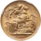 Australia. Sovereign, 1899-P NGC MS60 NGC MS60 - 2