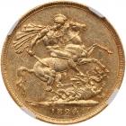 Great Britain. Sovereign, 1824 NGC AU50 NGC AU50 - 2