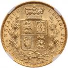 Great Britain. Sovereign, 1863 NGC AU58 - 2