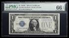 1928-C, $1 Silver Certificate. PMG Gem Uncirculated 66EPQ