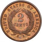 1870 2C PCGS PF65 RB - 2