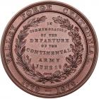 1878 Valley Forge Centennial Dollar. HK-137, Julian CM-48, Baker-449A, Rarity 5 - 2