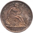 1852 Liberty Seated 50C PCGS MS63