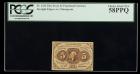 1862, 5c Fractional Currency. First Issue, straight edges, without monogram. PCG