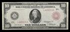 1914, $10 Federal Reserve Note Fine