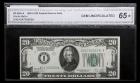 1928-A, $20 Federal Reserve Note CGA Gem Unc