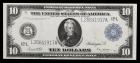 1914, $10 Federal Reserve Note Gem Crisp Unc