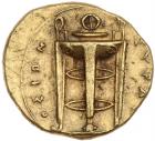 Syracuse. Struck under Agathokles, 310-300 BC. Electrum 50 Litrai (3.62g) Choice - 2