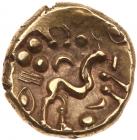 Celtic. Gaul, Ambiana. 60-55 BC. Gold Stater (5.95g) EF