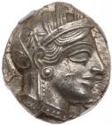 Attica, Athens. Silver Tetradrachm (17.2g), 454-404 BC