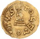 Visigoths. Erwig, 680-687. Gold Tremissis (1.39g) Choice VF - 2