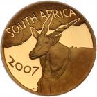 South Africa. 100 Rand, 2007 Gem Proof