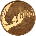 South Africa. 100 Rand, 2007 Gem Proof - 2