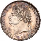 Great Britain. Crown, 1821 NGC MS62