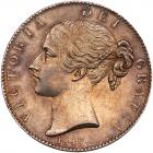 Great Britain. Crown, 1845 NGC AU58