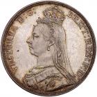 Great Britain. Crown, 1887 NGC MS64