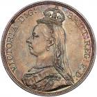 Great Britain. Crown, 1887 NGC MS64