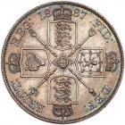 Great Britain. Double Florin, 1887 NGC MS64 - 2