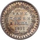 Great Britain. Bank of England Three Shillings, 1811 NGC Unc - 2