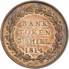 Great Britain. Bank of England Three Shillings, 1814 NGC MS63 - 2