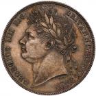 Great Britain. Halfcrown, 1821 NGC MS64