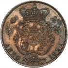 Great Britain. Halfcrown, 1821 NGC MS64 - 2