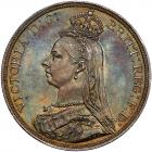 Great Britain. Crown, 1887 NGC MS63