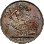 Great Britain. Crown, 1887 NGC MS63 - 2