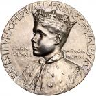 Great Britain. Investiture Silver Medal, 1911 Choice Unc