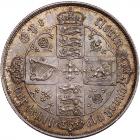 Great Britain. Gothic Florin, 1859 NGC MS63 - 2