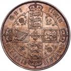 Great Britain. Gothic Florin, 1874 NGC MS63 - 2