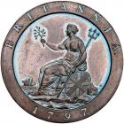 Great Britain. Proof Penny, 1797 NGC PF63 BR - 2