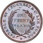 Great Britain. Proof Token Penny, 1811 NGC MS64 BR - 2