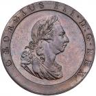 Great Britain. Penny, 1797 NGC MS64 BR