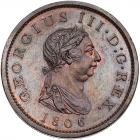 Great Britain. Penny, 1806 NGC MS63 BR