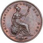 Great Britain. Penny, 1845 NGC MS63 BR - 2