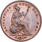 Great Britain. Penny, 1848/7 NGC Unc - 2