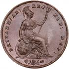 Great Britain. Penny, 1854 NGC MS65 BR - 2