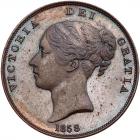 Great Britain. Penny, 1858 NGC MS63 BR