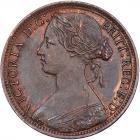 Great Britain. Penny, 1871 NGC AU58 BR