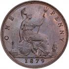 Great Britain. Penny, 1879 NGC MS64 BR - 2