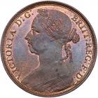 Great Britain. Penny, 1891 NGC MS64 RB