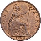 Great Britain. Penny, 1902 NGC MS65 RB - 2