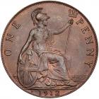 Great Britain. Penny, 1912-H NGC MS65 BR - 2