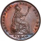 Great Britain. Farthing, 1841 NGC MS64 RB - 2