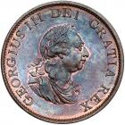 Great Britain. Halfpenny, 1799 NGC MS64 BR