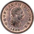 Great Britain. Halfpenny, 1806 NGC MS63 RB