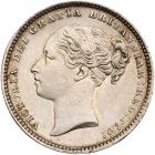 Great Britain. Shilling, 1883 NGC MS62