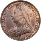 Great Britain. '2mm' Penny, 1895 NGC MS64 BR