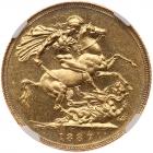 Great Britain. Sovereign, 1887 NGC MS63 - 2